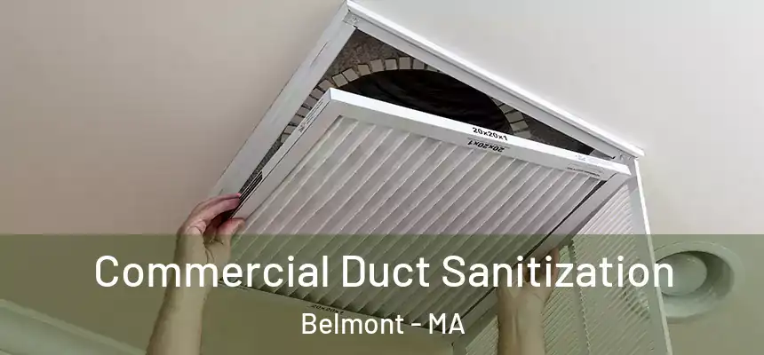 Commercial Duct Sanitization Belmont - MA